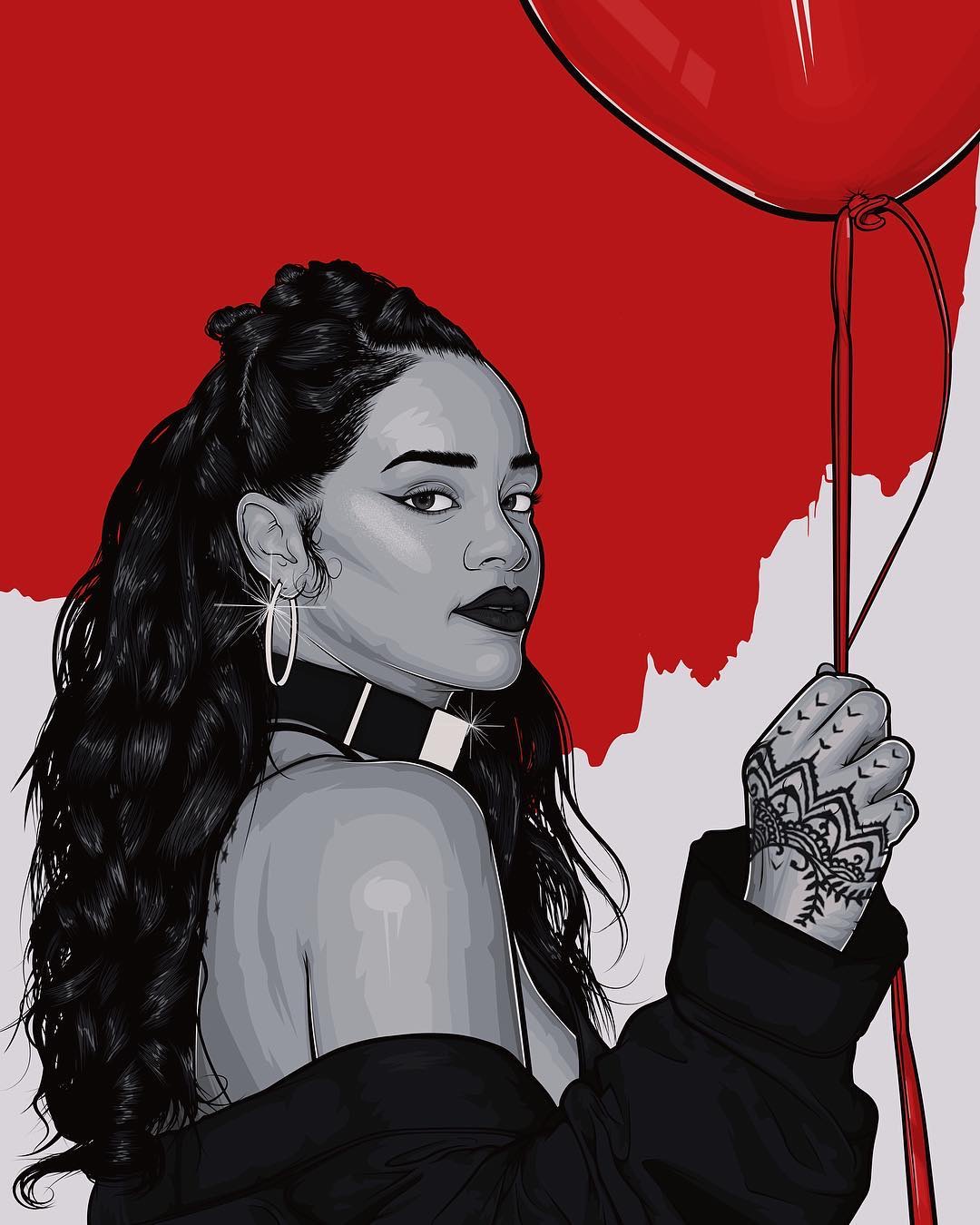 Rihanna ANTI - Illustration